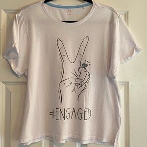 #Engaged tee, size XL